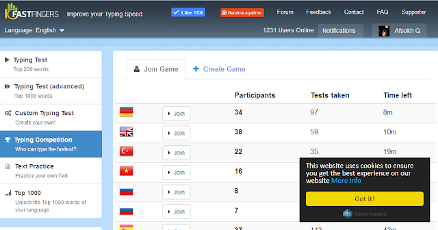 Cara tes mengetik cepat secara online maupun offline dan