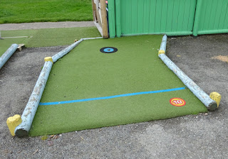 Crazy Golf course at Pontin's Prestatyn Sands holiday park Crazy Golf course at Pontin's Prestatyn Sands holiday park