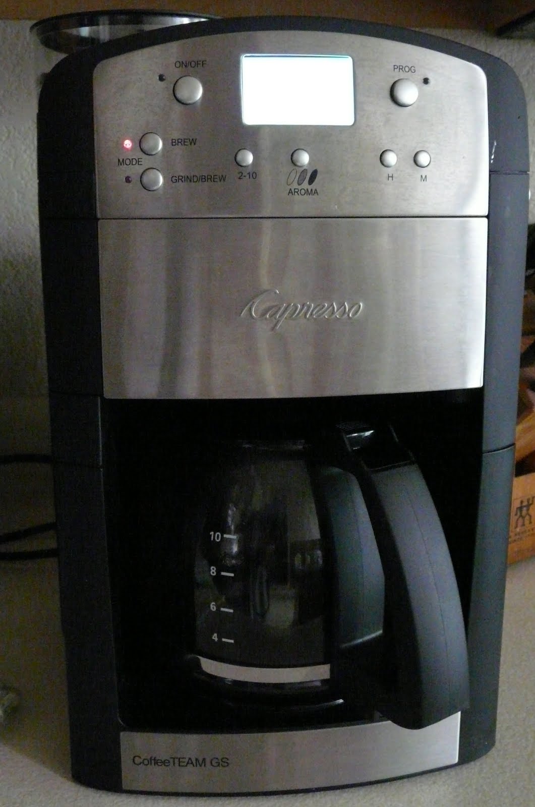 Capresso CoffeeTEAM GS Review