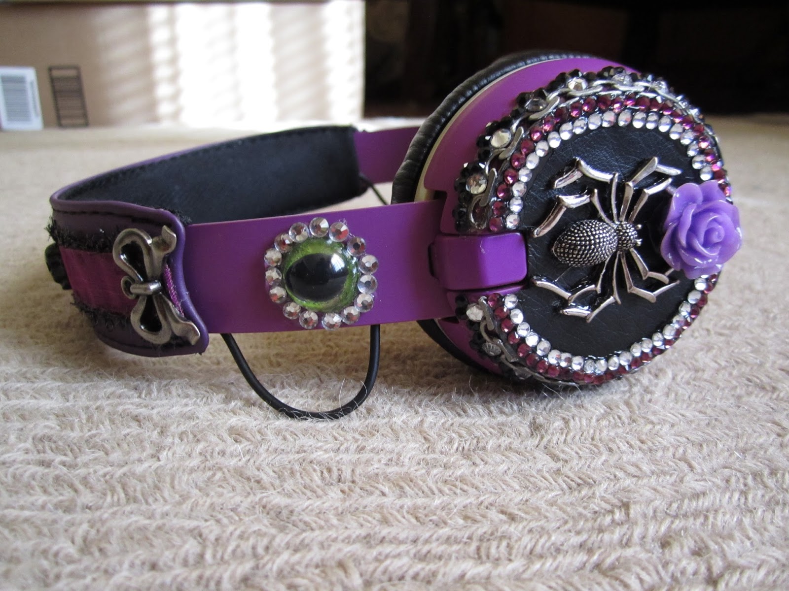 The Snarktopus A Look at Life and Crafting Regal Headphones Gothic
