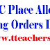 AP DSC Appointment Order Web allotment Posting orders Download