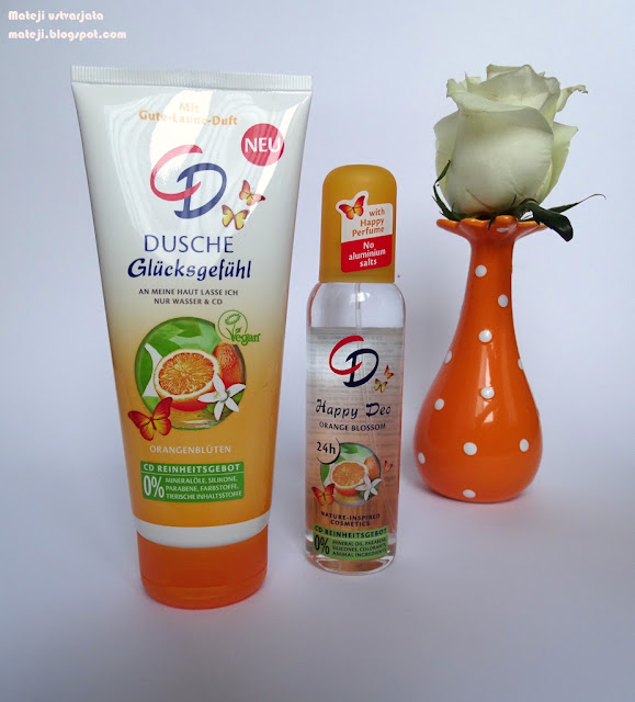 CD deodorant in tuš gel