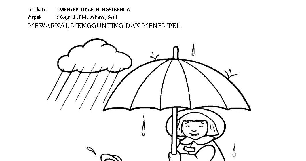 Gambar Mewarnai Tema Air Udara Api