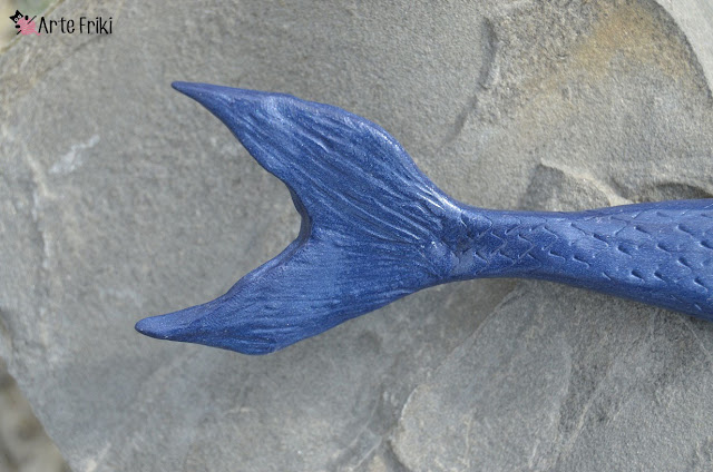mermaid clay hook aguja ganchilo ergonomica personalizada arcilla polimerica sirena cola de sirena crochet 