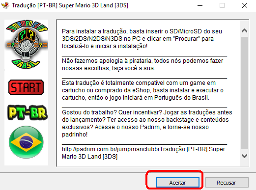 JumpManClub Brasil Traduções  Irei colocar nessa lista jogos de 3ds que  tem a opção de jogar em PT-BR (seja feita por fã ou nativamente do jogo