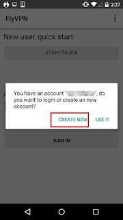 android free vpn-register