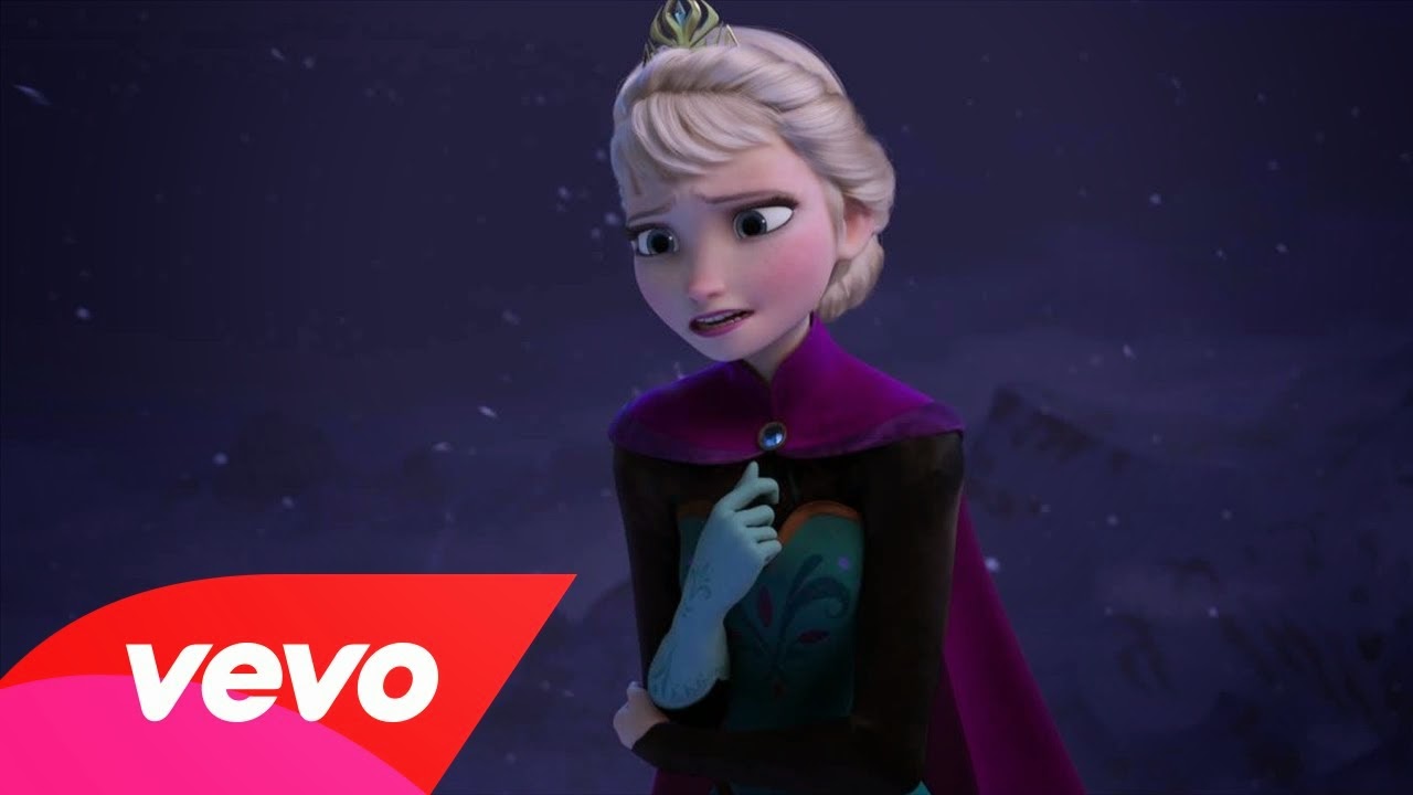 Idina Menzel Let It Go (from “Frozen”) Music Video Ouops