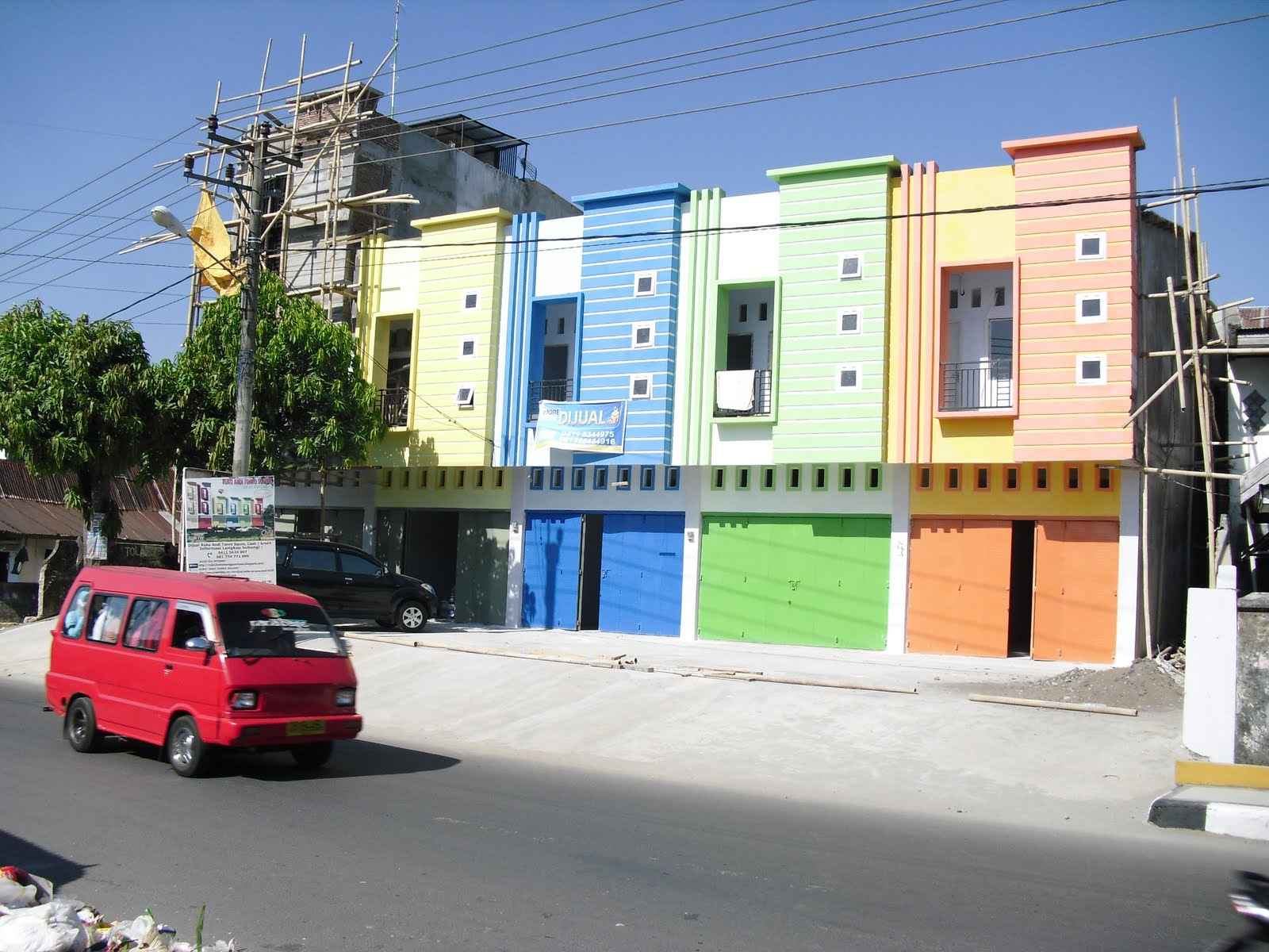 Ruko Minimalis 2 Lantai Tampak Depan