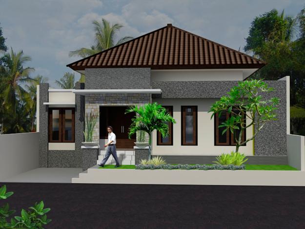 Desain Rumah Minimalis Satu Lantai Unik