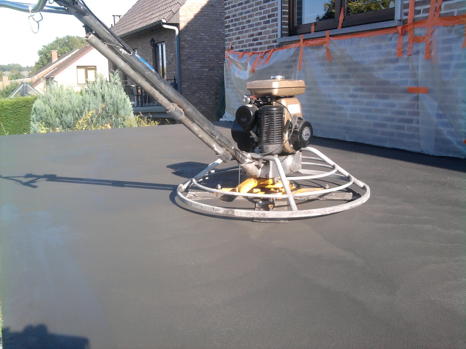 Terrasse Beton Helicoptere Beton Lisse Dalles Lissees Helicoptere