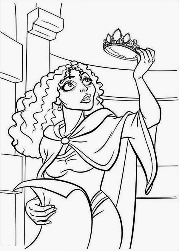 tangled coloring pages maximus jobs - photo #28