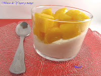 Mousse de Yogurt y Mango