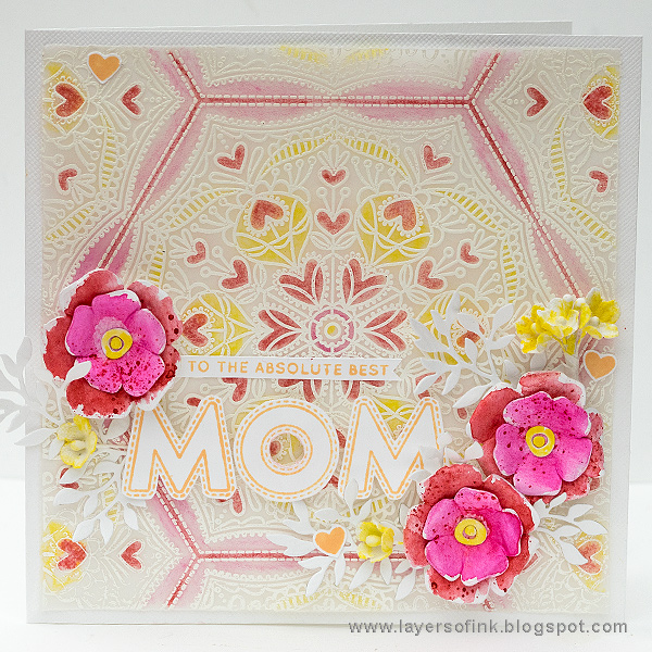 Layers of ink - Vellum Mother's Day Card Tutorial by Anna-Karin