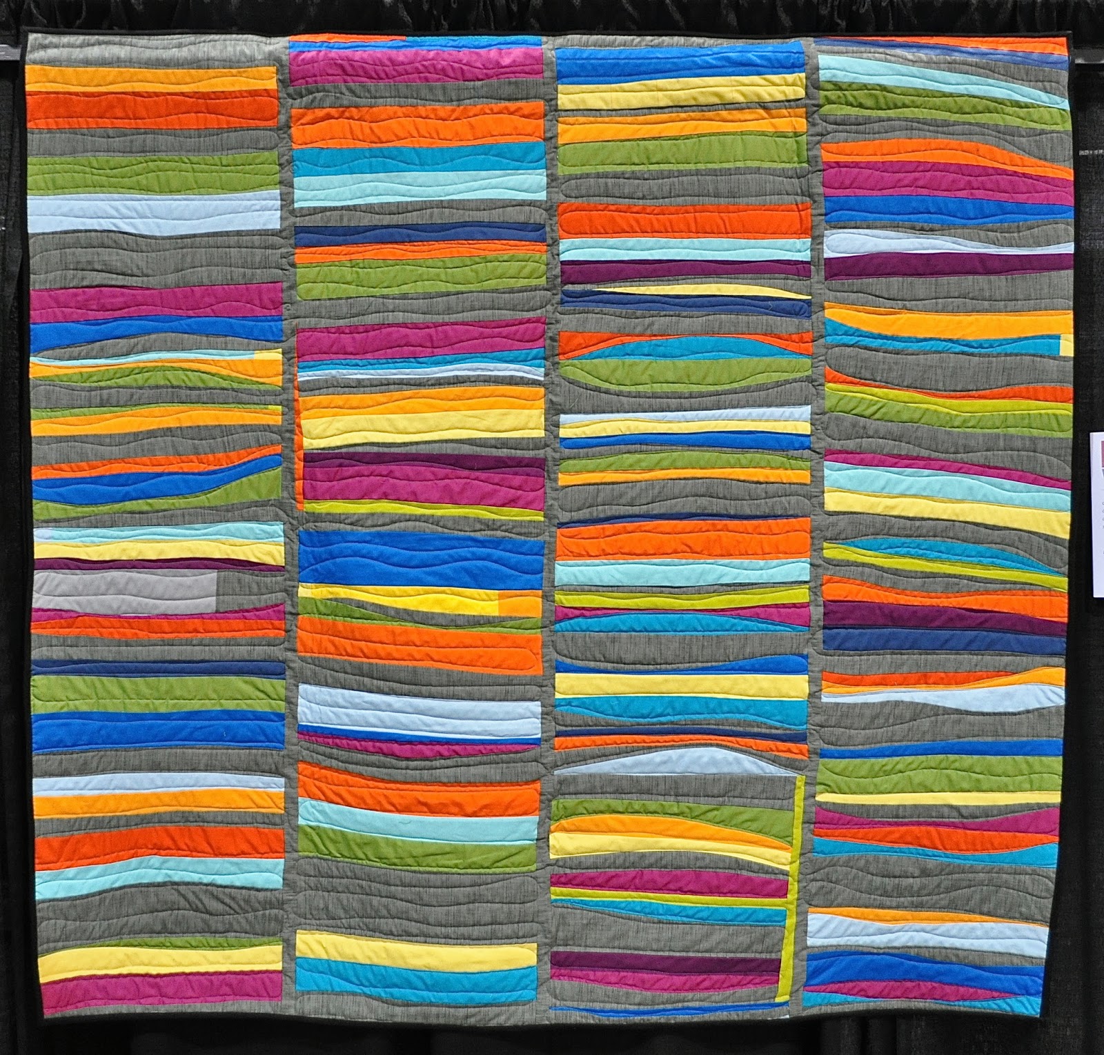 Wonkyworld Northwest Quilting Expo Vancouver Modern Steals the Show