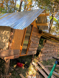 goat chicken coop goats houses chickens shed farm coops roof tin cheapskate almost cheap making inexpensive roofing timber