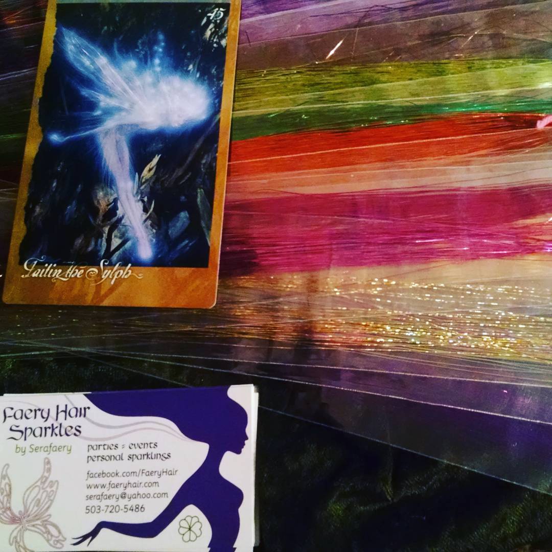 Faery Hair July Faery Hair Sparkles in Portland