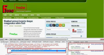 modifikasi tema template blog atau web