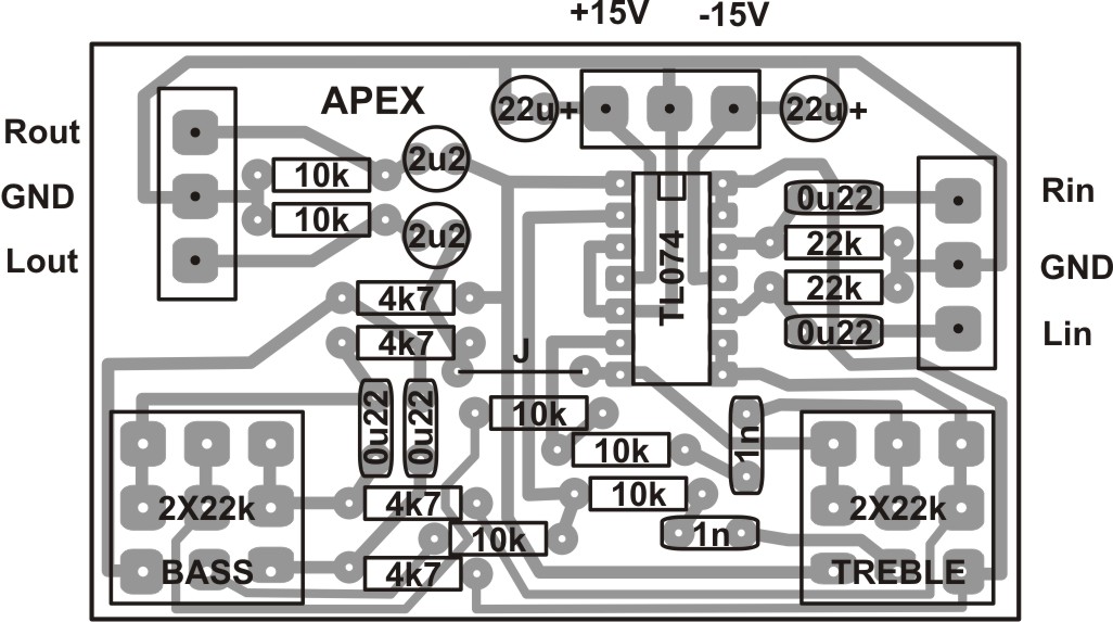 Soft Wiring: Layout Pcb Tone Control Apex apex wire diagram 