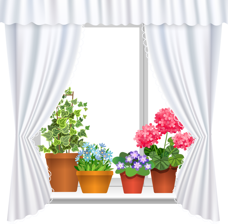 Окно картинка для детей на прозрачном фоне