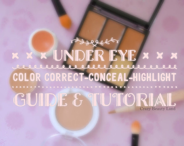Under Eye Color Correction, Concealing & Highlight - Guide & Tutorial