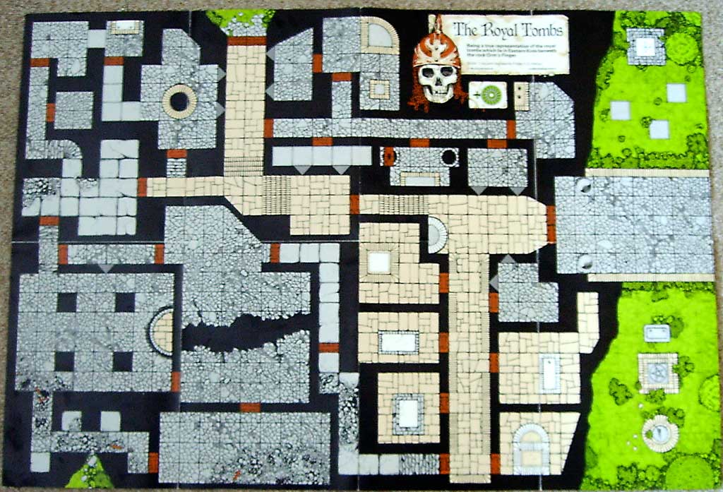 roleplaygeek A to Z of UK RPG in the 80s D is for Dungeon Floors