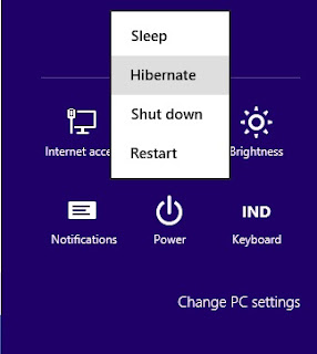 Cara Tutorial Melakukan Hibernate di Windows 8 Terbaru Lengkap