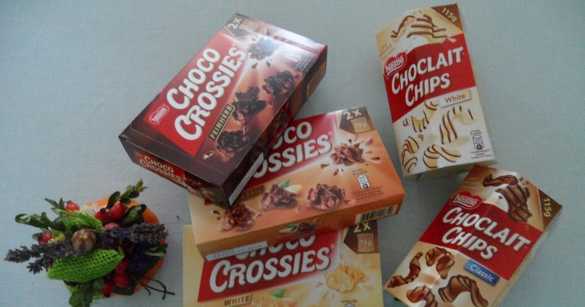 Josettas Welt Choco Crossies Und Choclait Chips