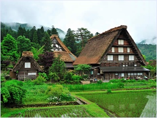หมู่บ้านชิราคาวาโกะ (Shirakawago)