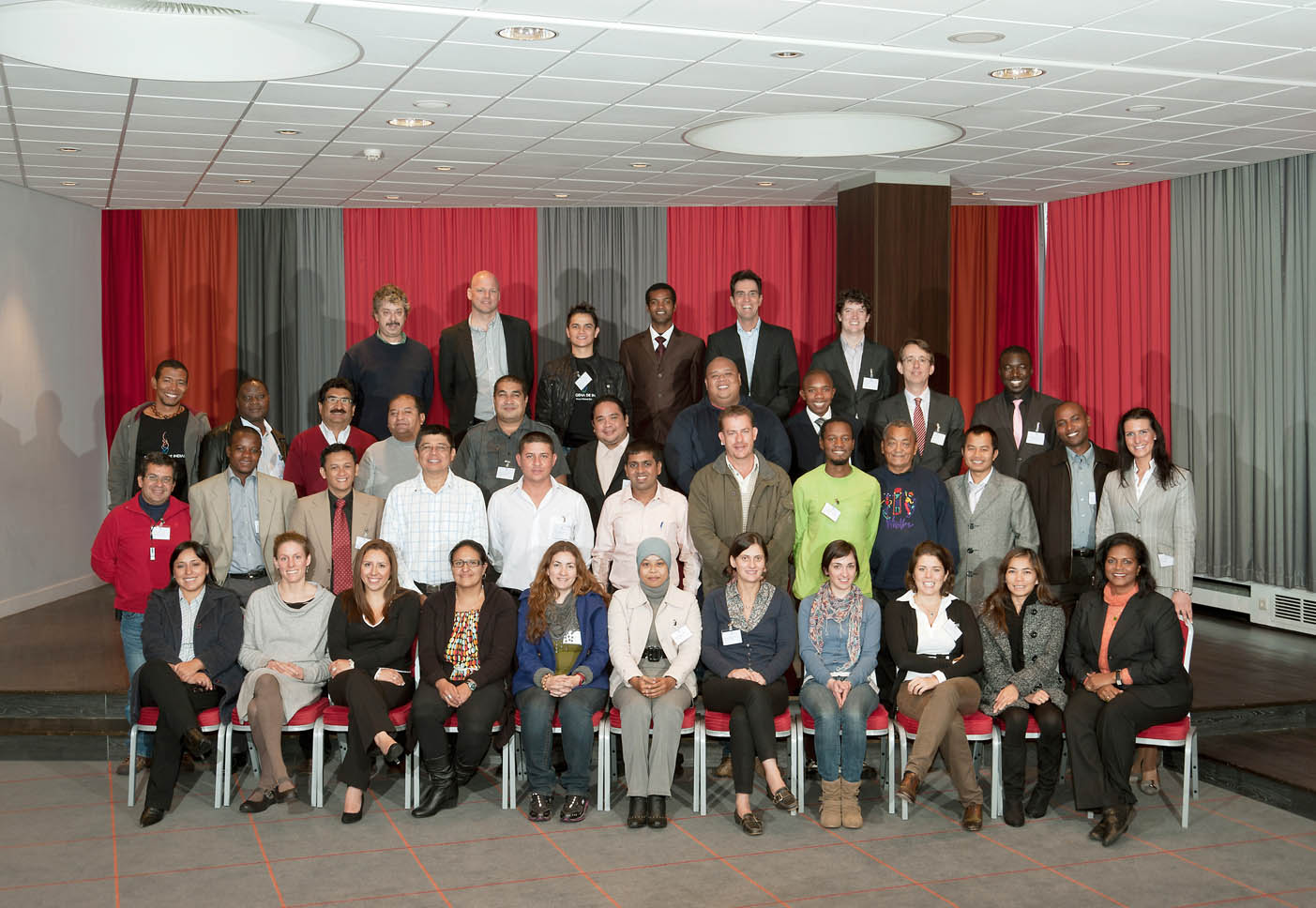 peserta_training_dari berbagai negara di Hilton Hotel Rotterdam