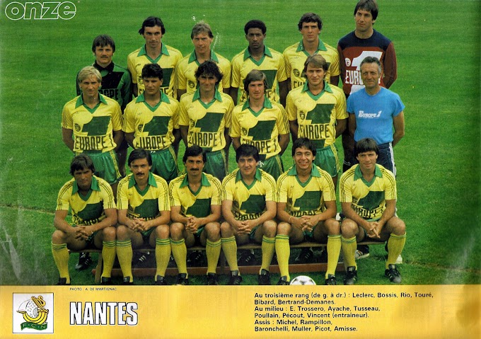 F.C NANTES 1980-81.