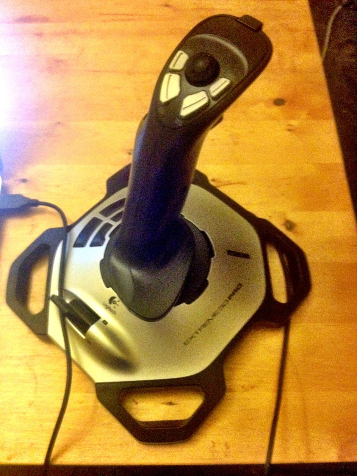 littlescale Logitech Extreme 3D Pro Analog Joystick MIDI Router