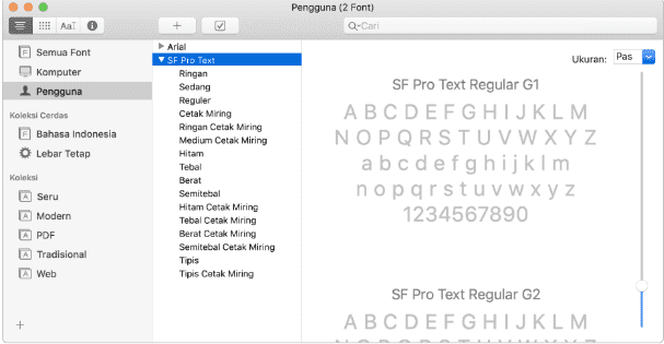Perangkat Lunak Manajemen Font Terbaik Untuk Mac