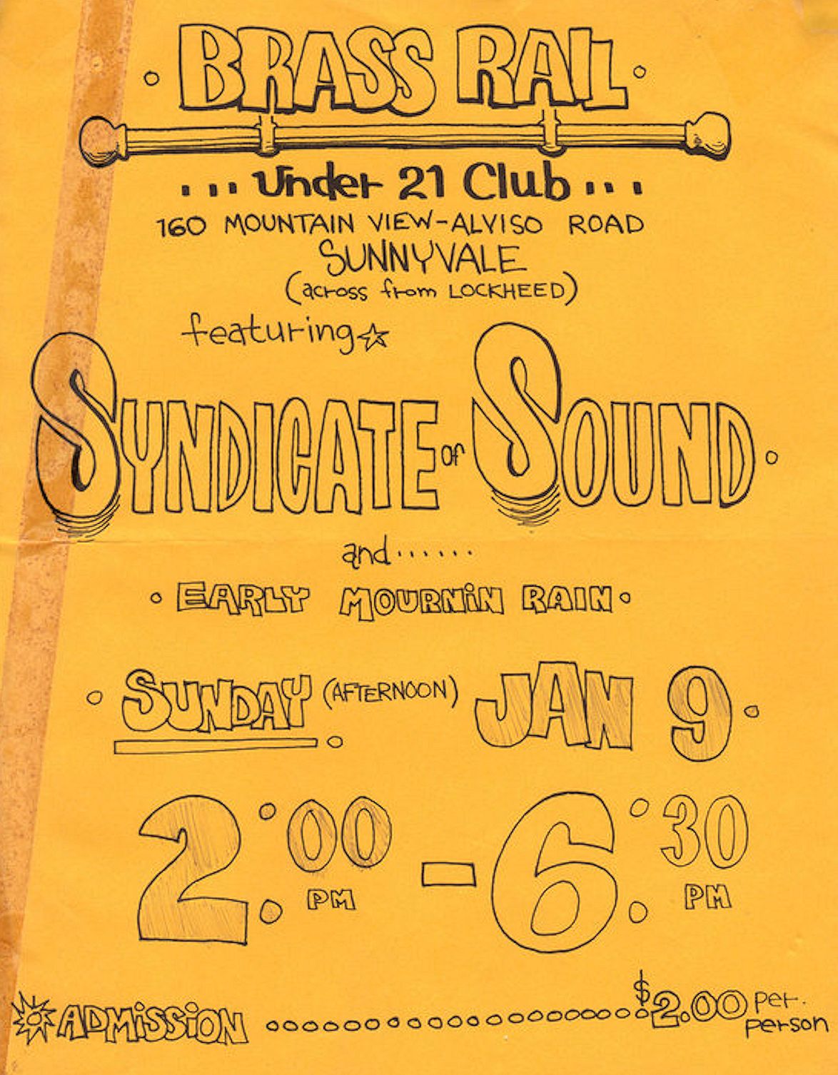 Forestdweller Syndicate Of Sound at the Brass Rail