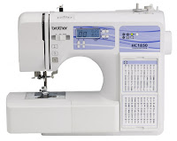 Brother HC1850 Computerized Sewing & Quilting Machine with 130 Built-in Stitches and 170 stitch functions, including utility, quilting, heirloom and decorative stitches plus 55 alphanumeric stitches for basic monogramming