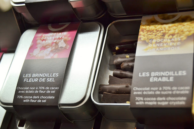 Brindilles de chocolat Geneviève Grandbois