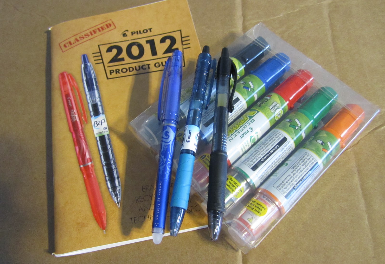 Review of Pilot Dry Erase Markers, FriXion Highlighter & Pen, G2