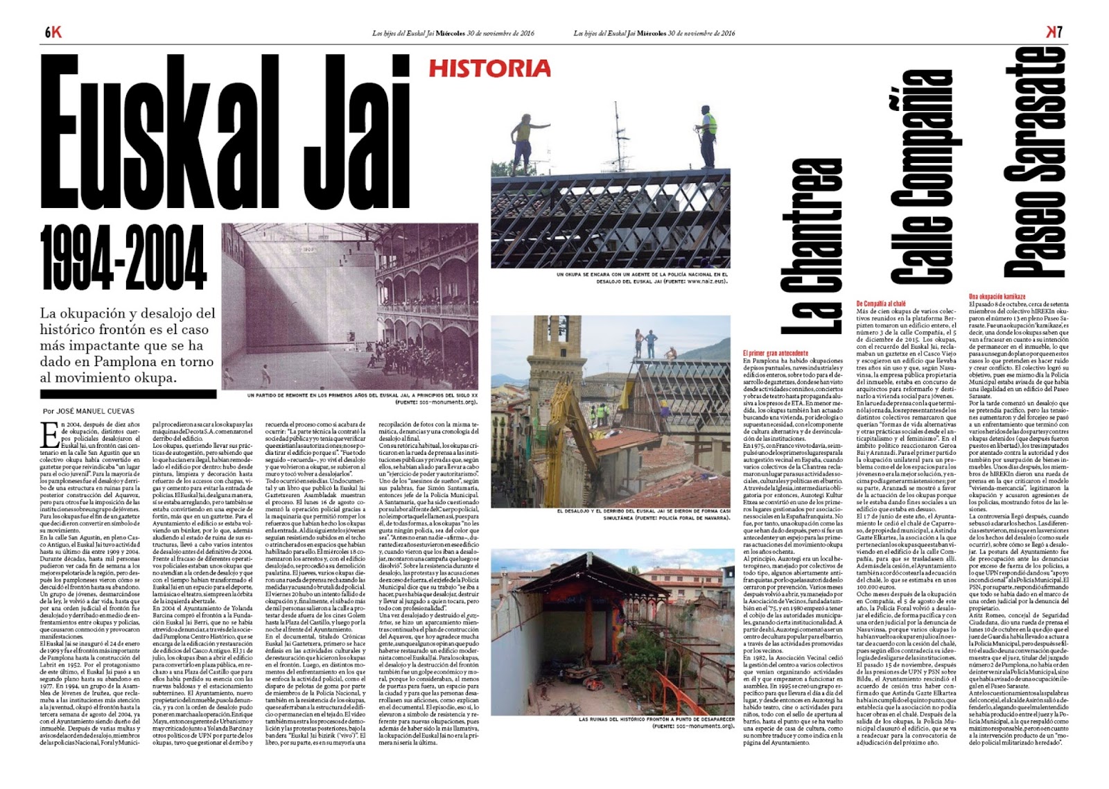 La buena prensa Los hijos del Euskal Jai
