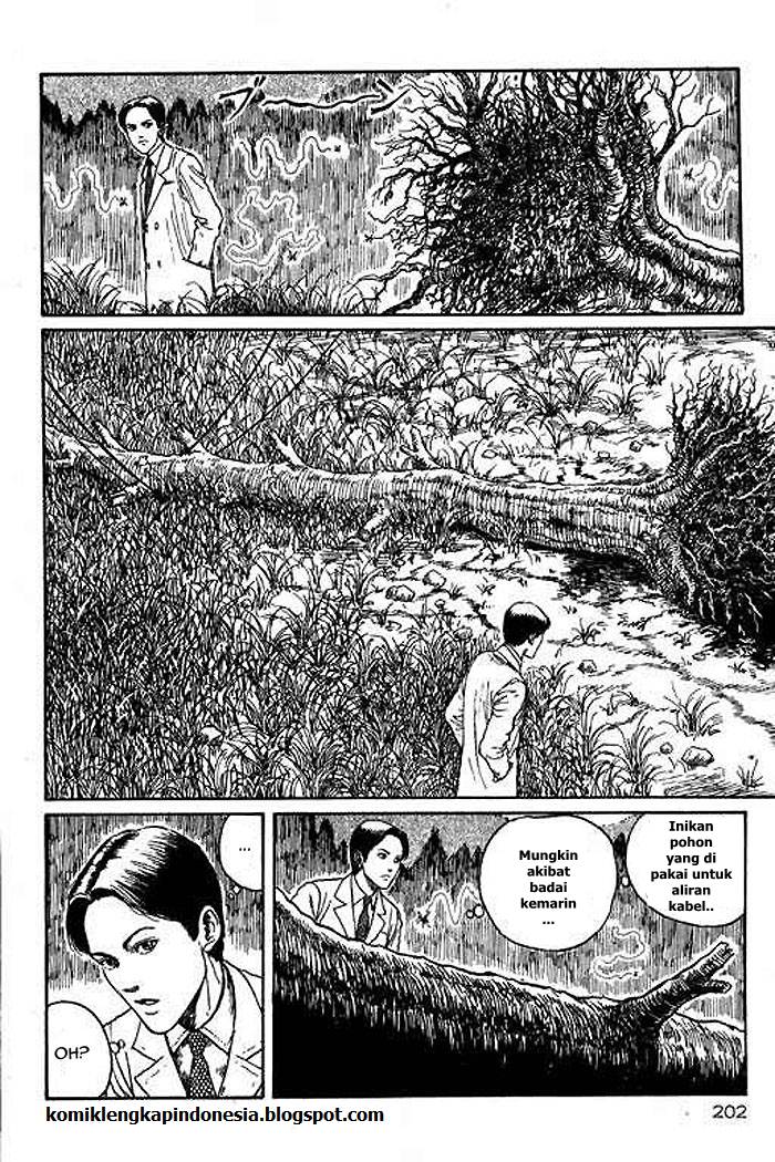 KOMIK HOROR JUNJI ITO "PENYAKIT BERDARAH PENDUDUK DESA