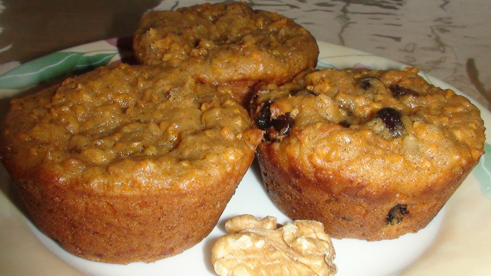 Eggless Sweet Potato Muffins