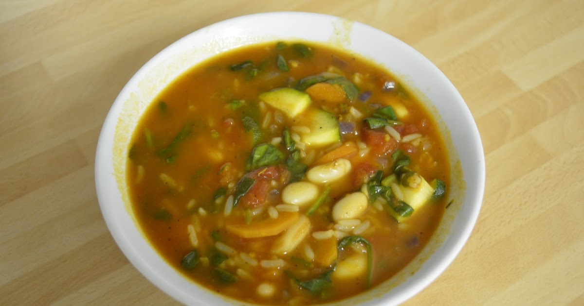 Chunky Minestrone ~ Stuff and Spice