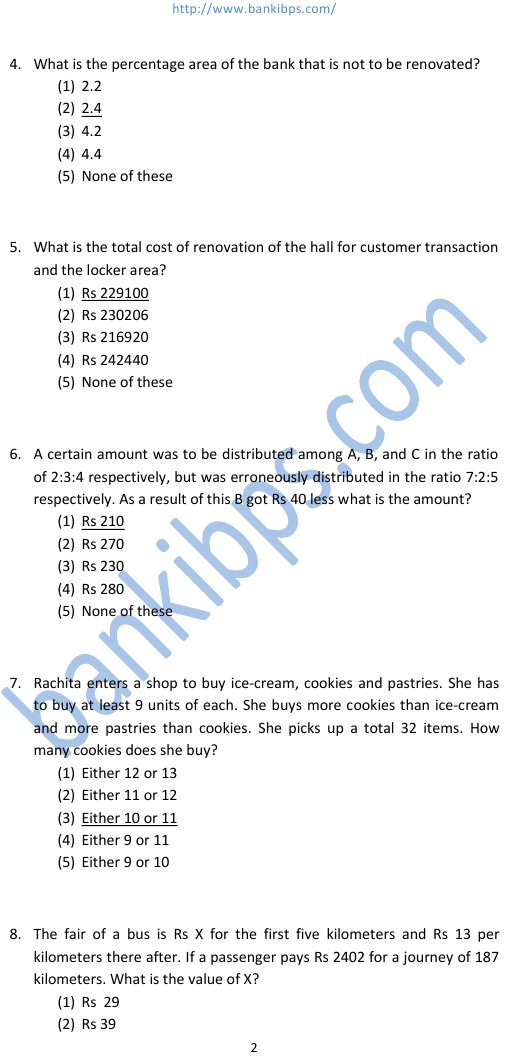ibps po papers pdf