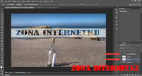 Cara Membuat Efek Teks Transparan Melalui Software Photoshop 5