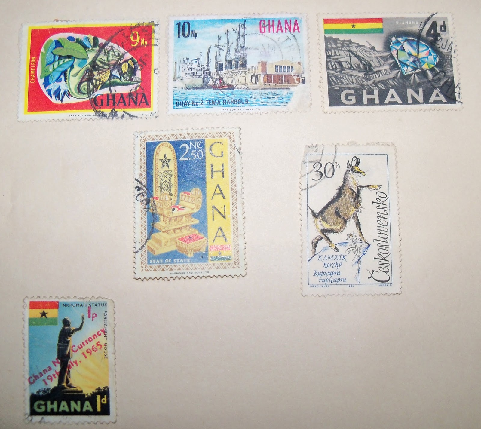 Jk Stamps World Collection GHANA