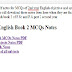 2nd year English Book 2 synonyms MCQs Solved