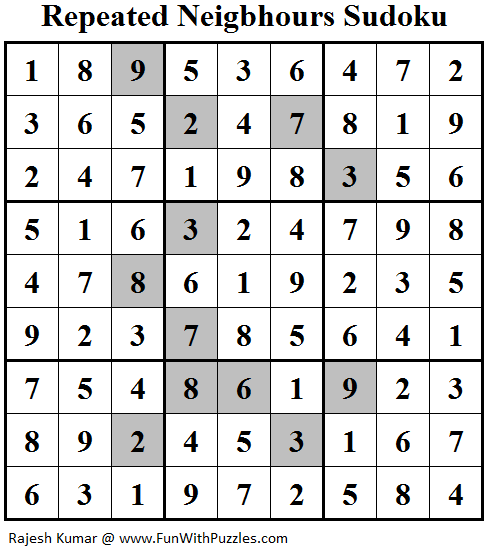 6x6 Consecutive Sudoku (Mini Sudoku Series #61)