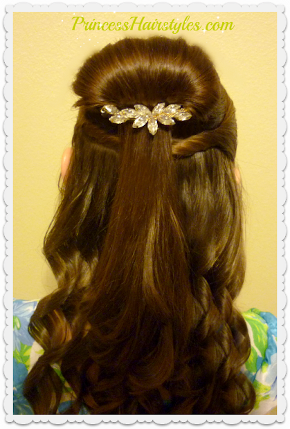 belle hairstyle tutorial beauty