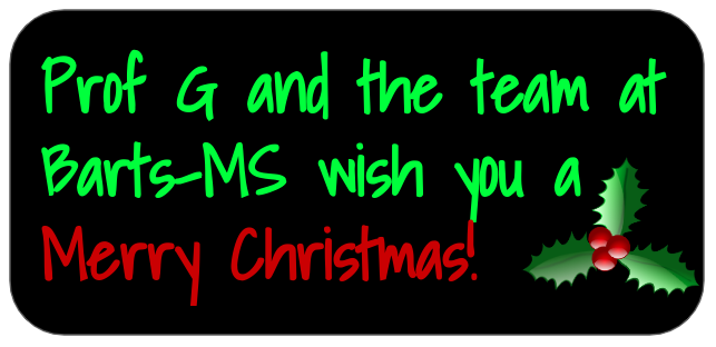 Merry Christmas – Multiple Sclerosis Research Blog