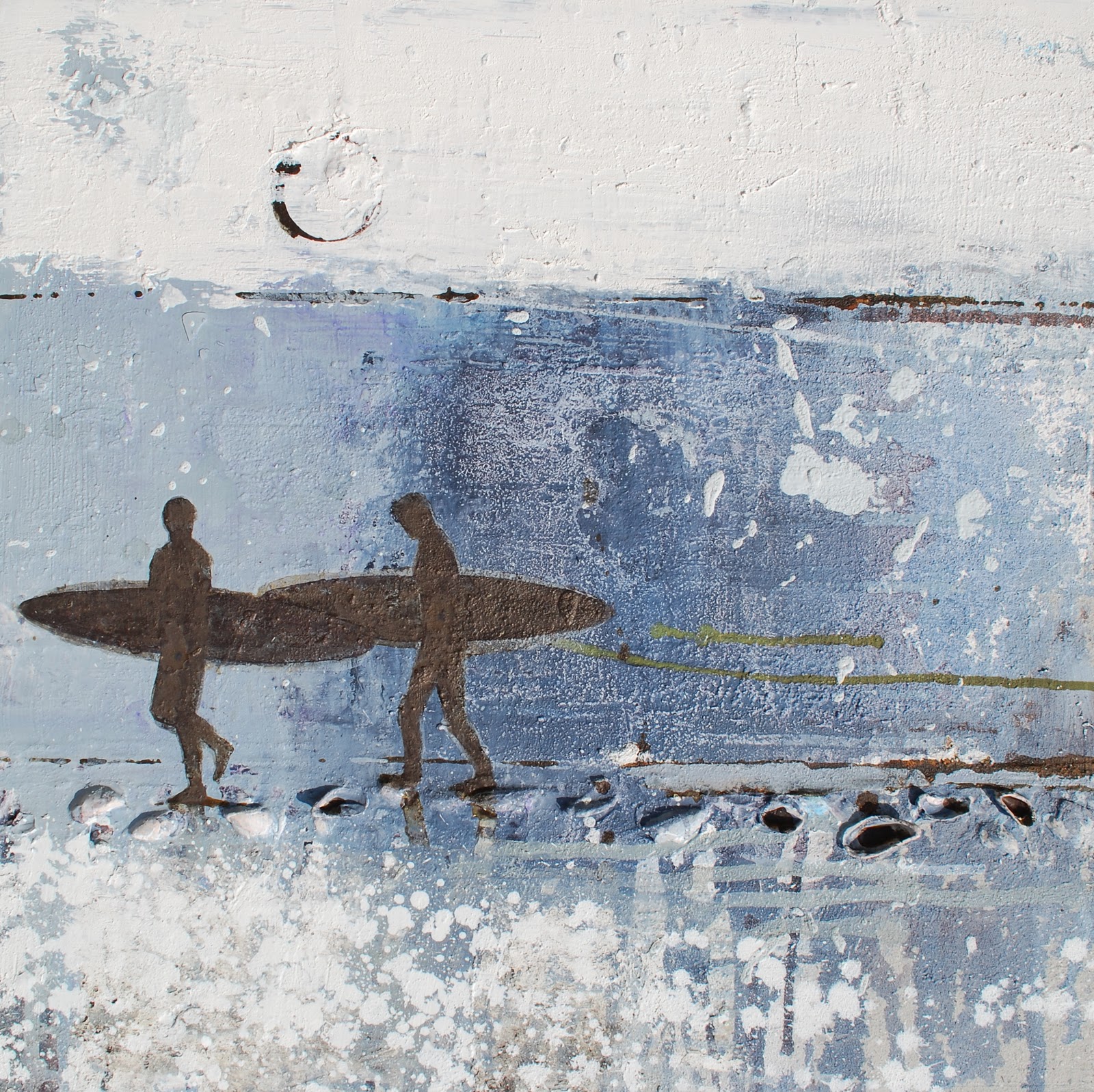 Gauguin's Loft Surf art paintings.