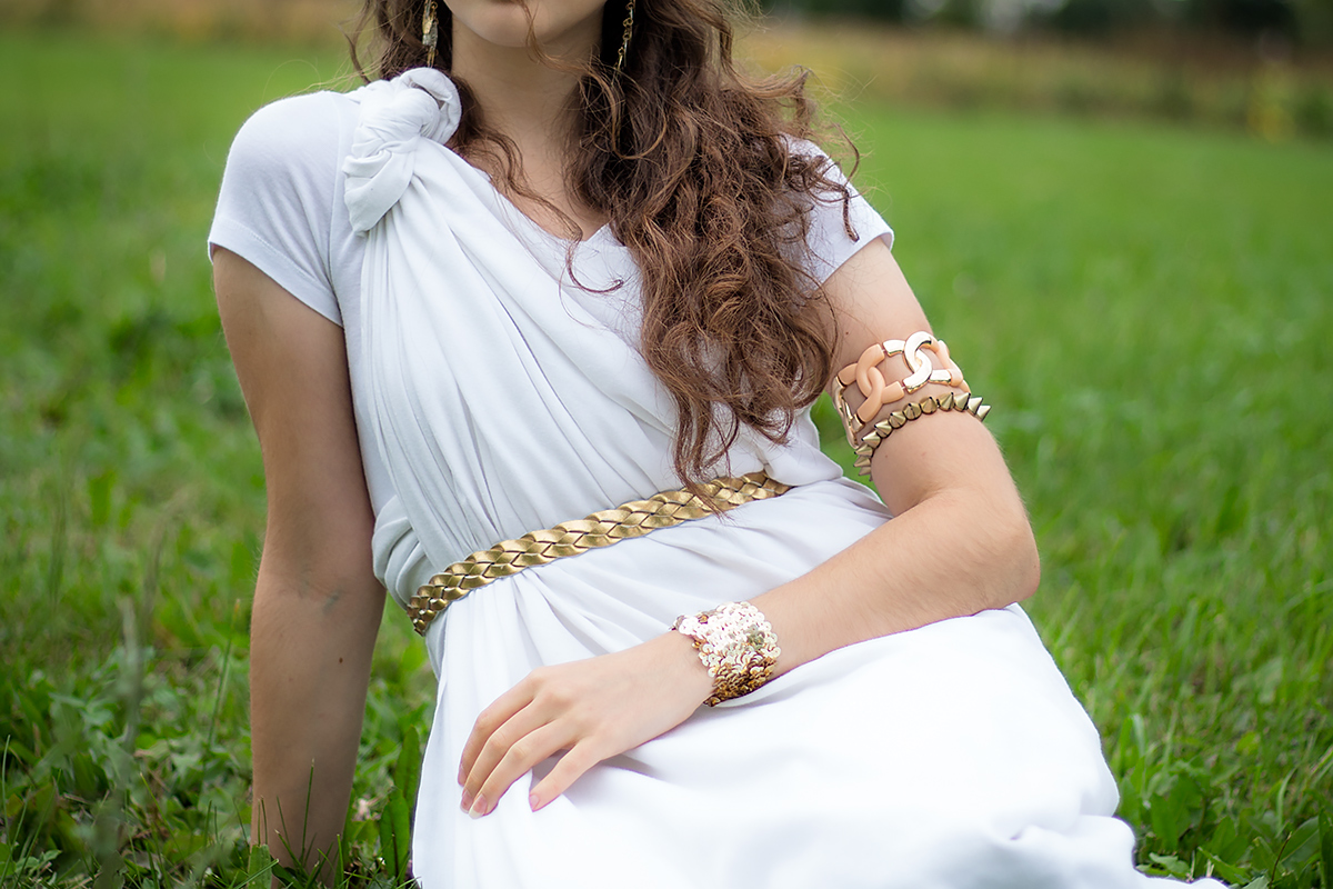 Absolutely Aya by Aya Sellami DIY Greek Goddess Costume