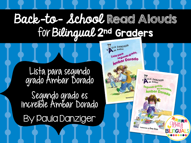 Bitty Bilinguals - Back-to-School Read Alouds for Bilingual 2nd Graders